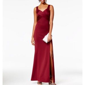 Crisscross Slit Dress